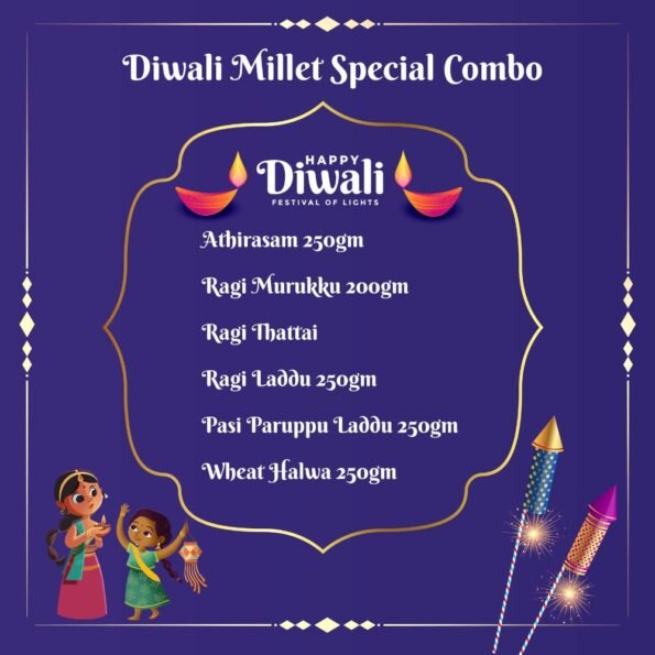 Diwali sweets in New Zealand – Athirasam, Ragi Murukku, Wheat Halwa combo